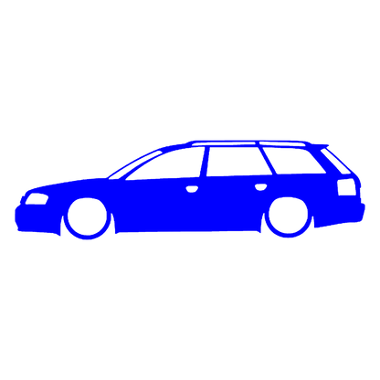 Sticker - SILUETA AUDI A6 C5 AVANT