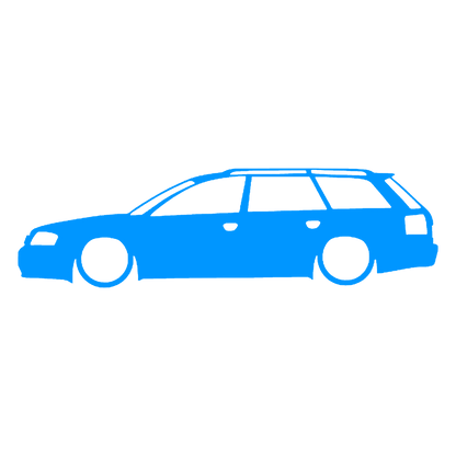 Sticker - SILUETA AUDI A6 C5 AVANT