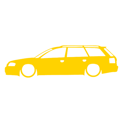 Sticker - SILUETA AUDI A6 C5 AVANT