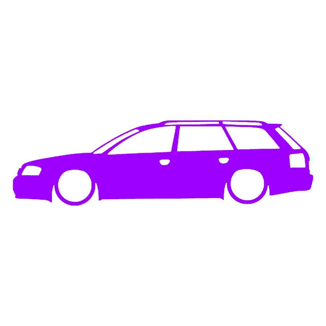 Sticker - SILUETA AUDI A6 C5 AVANT