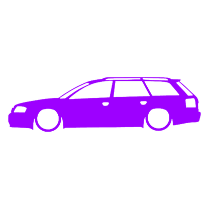 Sticker - SILUETA AUDI A6 C5 AVANT