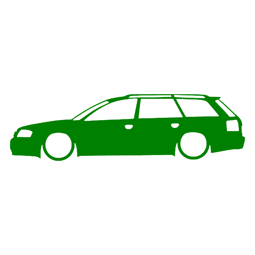 Sticker - SILUETA AUDI A6 C5 AVANT