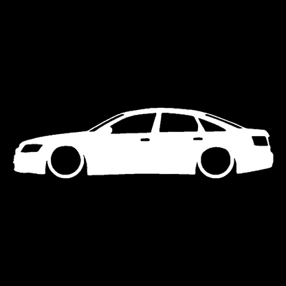 Sticker - SILUETA AUDI A6 C6