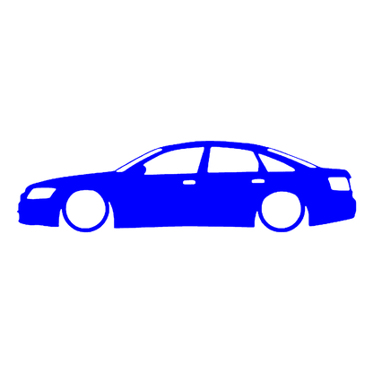 Sticker - SILUETA AUDI A6 C6