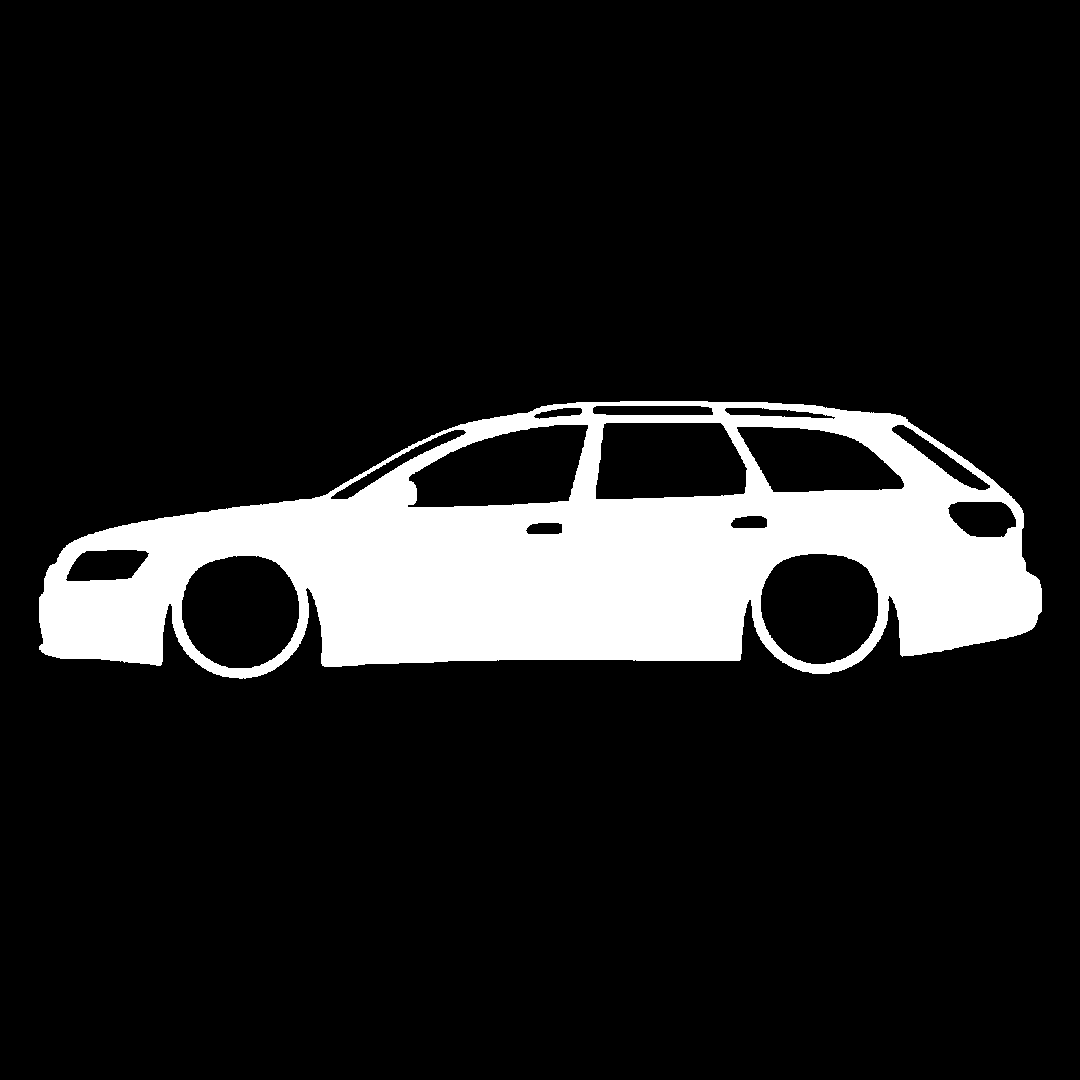 Sticker - SILUETA AUDI A6 C6 AVANT