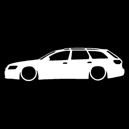 Sticker - SILUETA AUDI A6 C6 AVANT