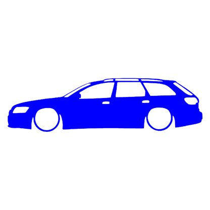 Sticker - SILUETA AUDI A6 C6 AVANT