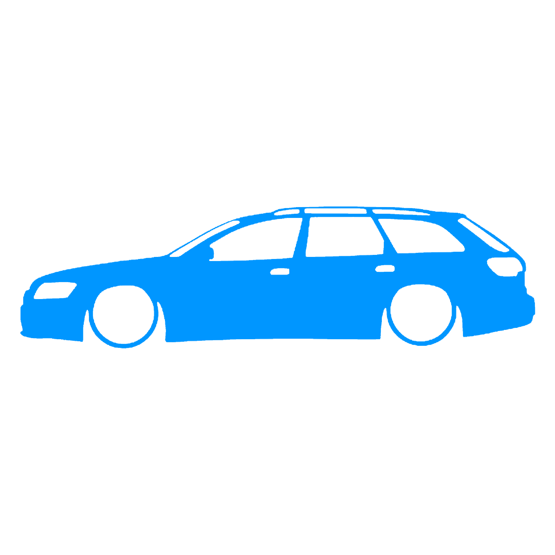 Sticker - SILUETA AUDI A6 C6 AVANT