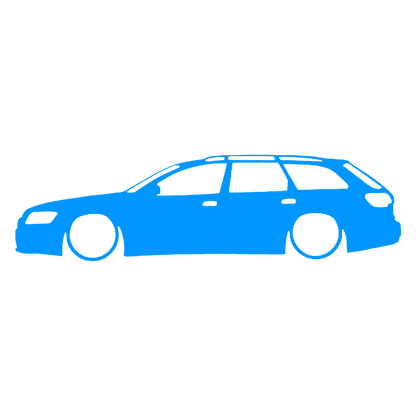 Sticker - SILUETA AUDI A6 C6 AVANT