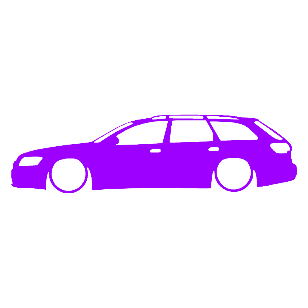 Sticker - SILUETA AUDI A6 C6 AVANT