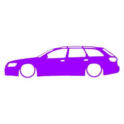 Sticker - SILUETA AUDI A6 C6 AVANT