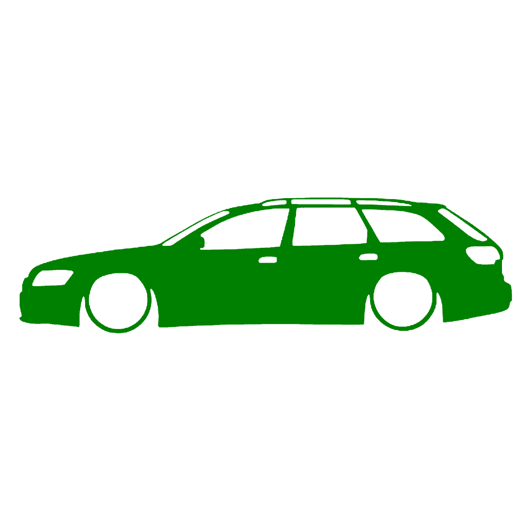 Sticker - SILUETA AUDI A6 C6 AVANT