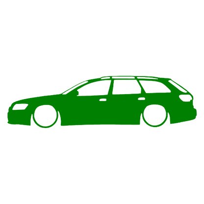 Sticker - SILUETA AUDI A6 C6 AVANT