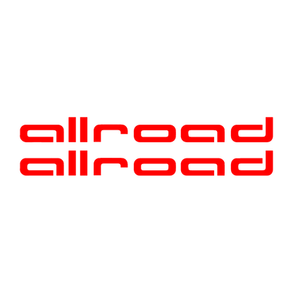 Sticker Set - X2 AUDI ALLROAD