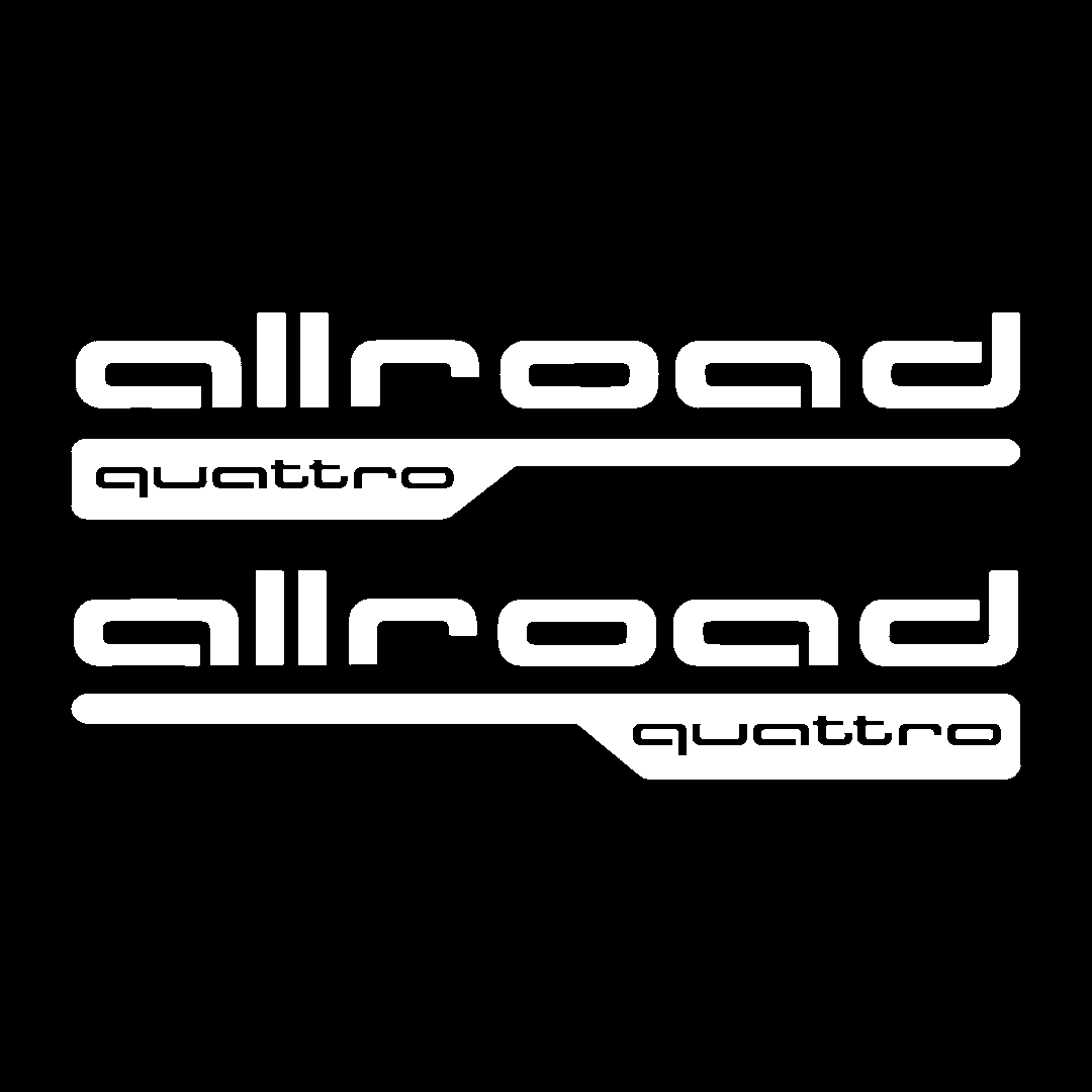 Sticker Set - X2 AUDI ALLROAD QUATTRO