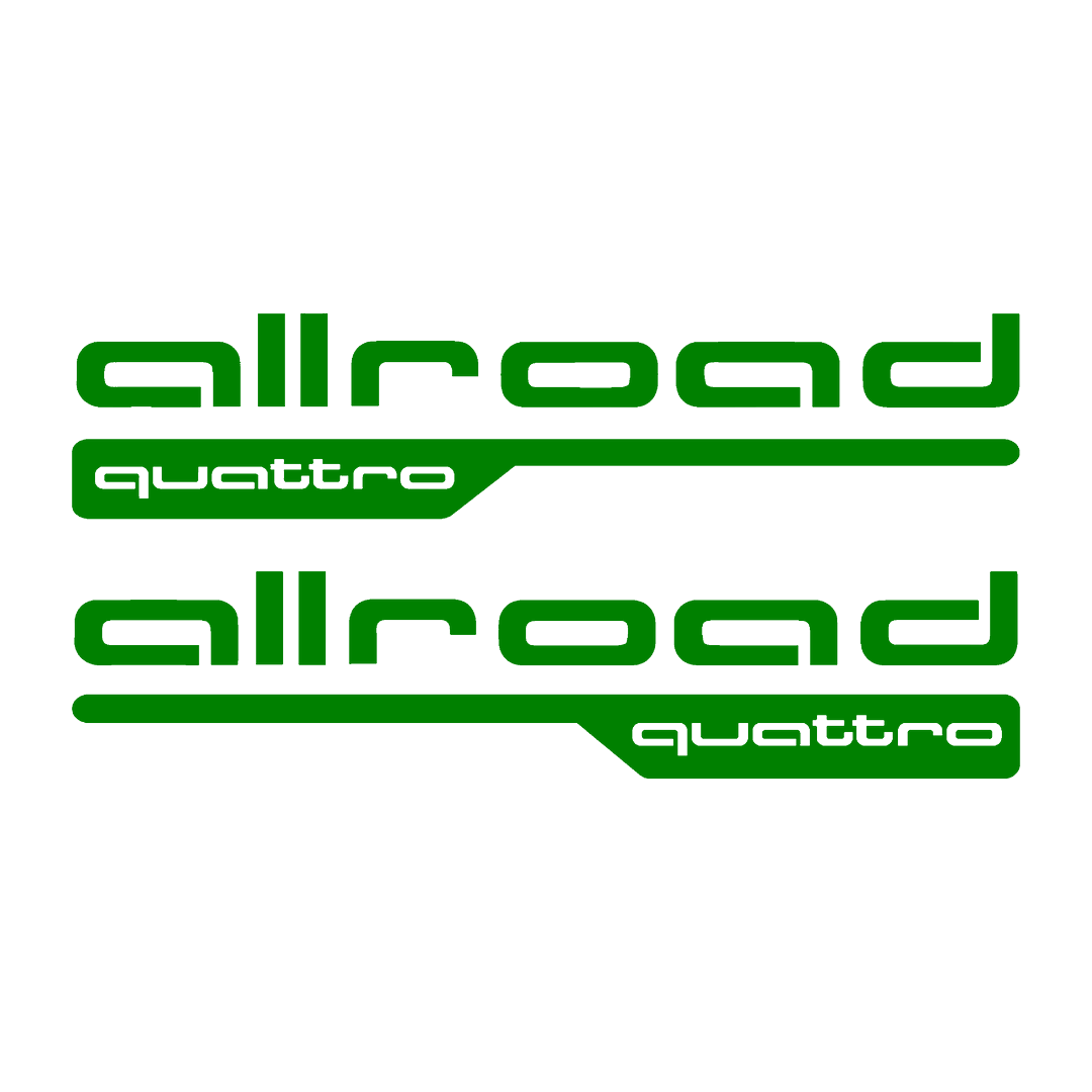 Sticker Set - X2 AUDI ALLROAD QUATTRO