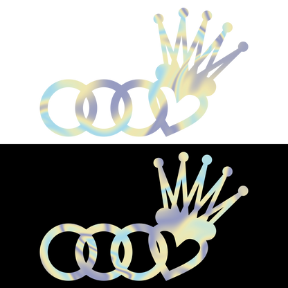 Sticker - AUDI CROWN 2