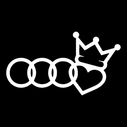Sticker - AUDI CROWN 3