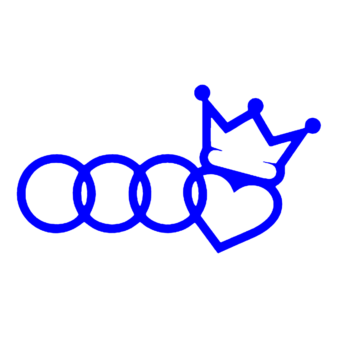 Sticker - AUDI CROWN 3