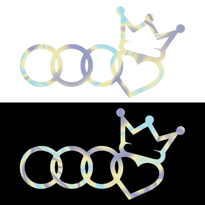 Sticker - AUDI CROWN 3