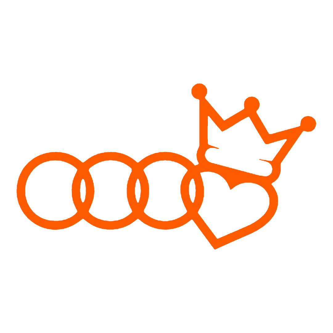 Sticker - AUDI CROWN 3