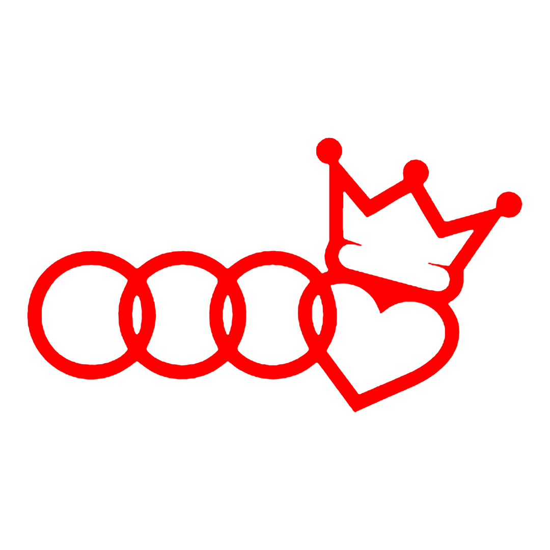 Sticker - AUDI CROWN 3