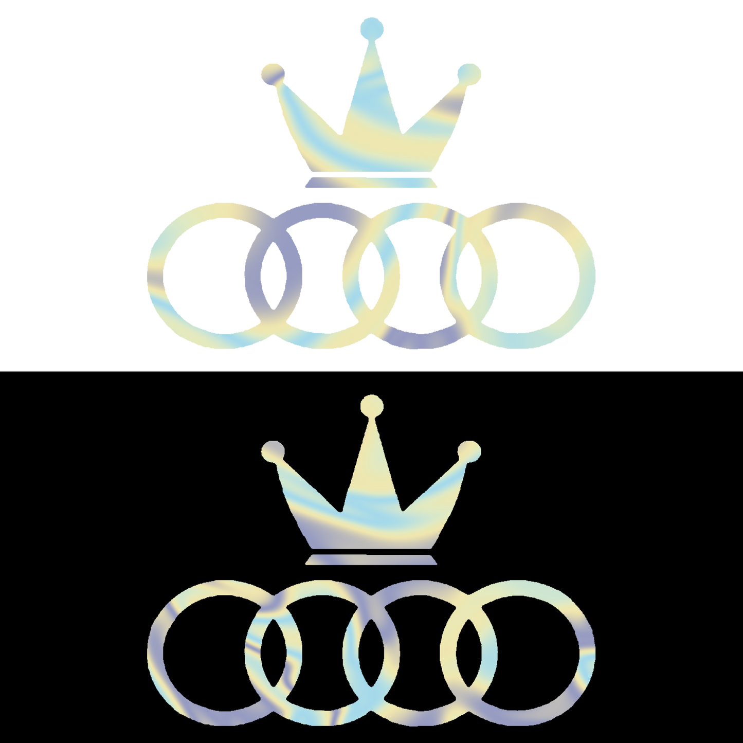 Sticker - AUDI CROWN 4