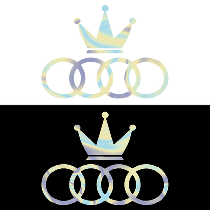 Sticker - AUDI CROWN 4