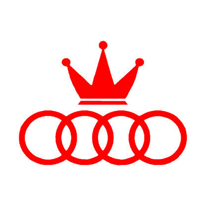 Sticker - AUDI CROWN 4