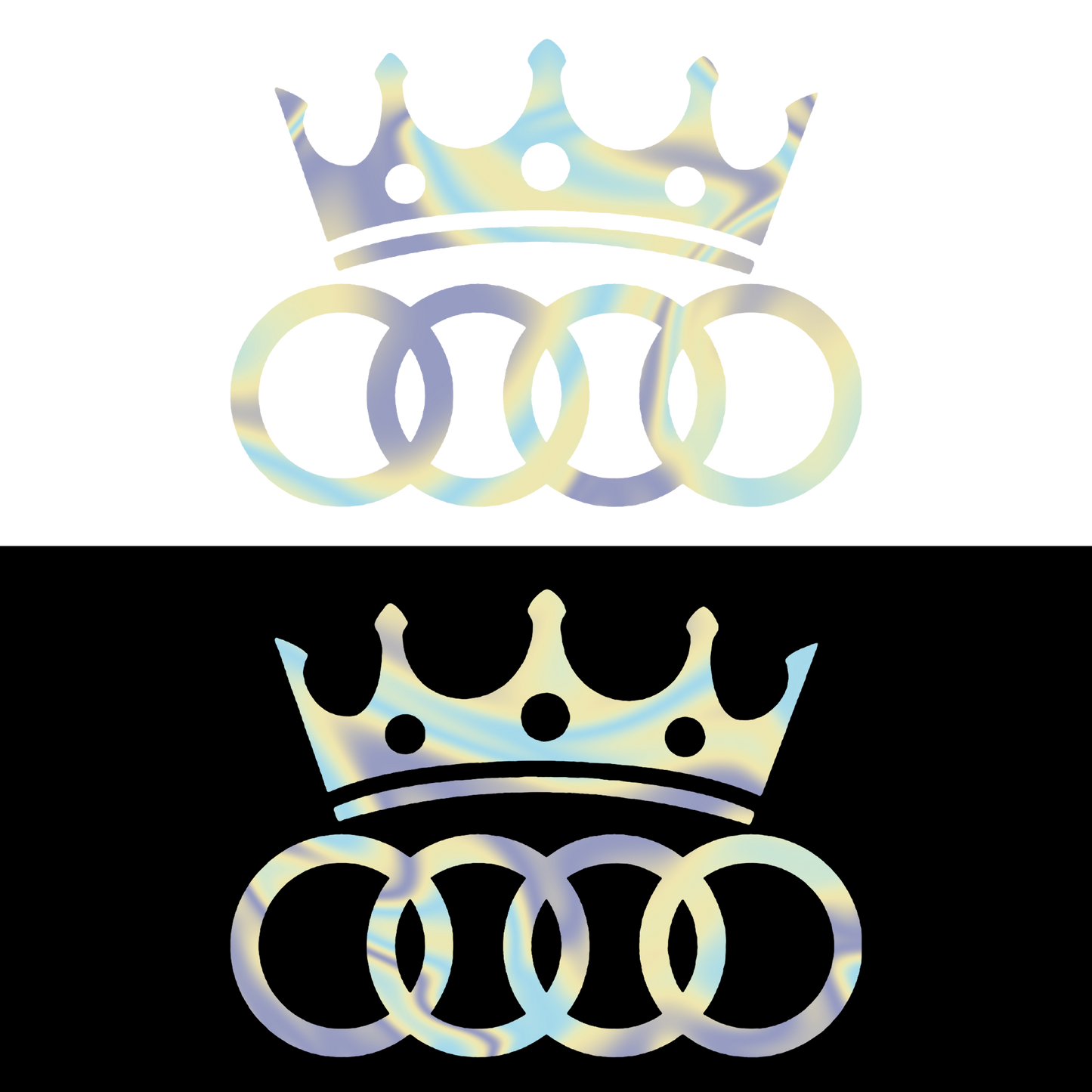 Sticker - AUDI CROWN