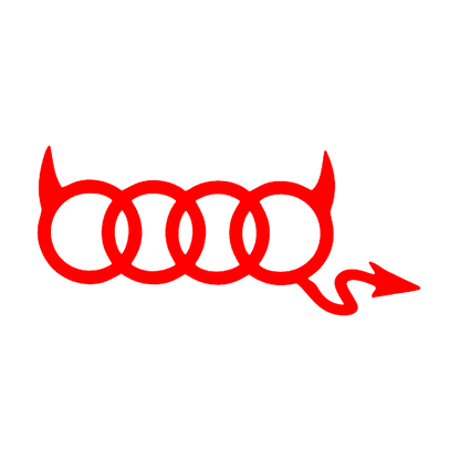 Sticker - AUDI DEVIL 3