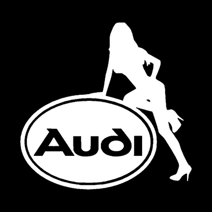 Sticker - AUDI GIRL 2