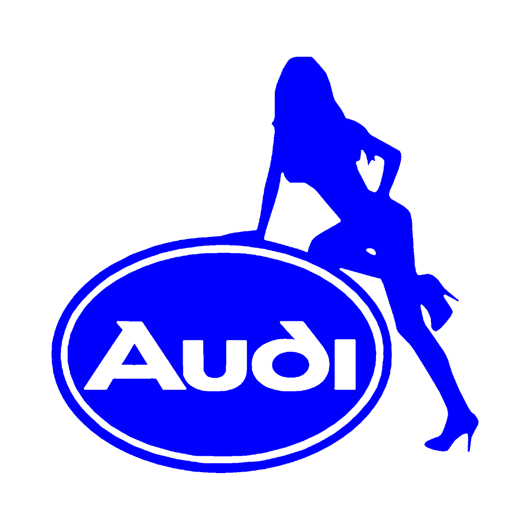 Sticker - AUDI GIRL 2