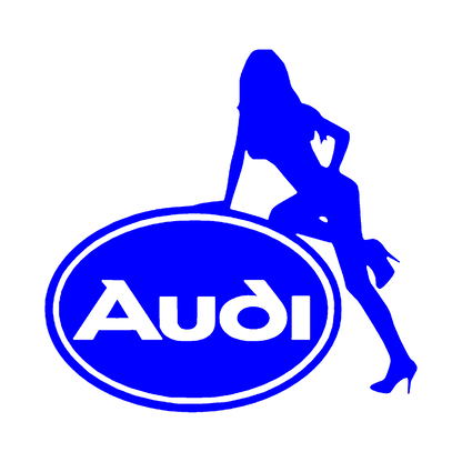 Sticker - AUDI GIRL 2