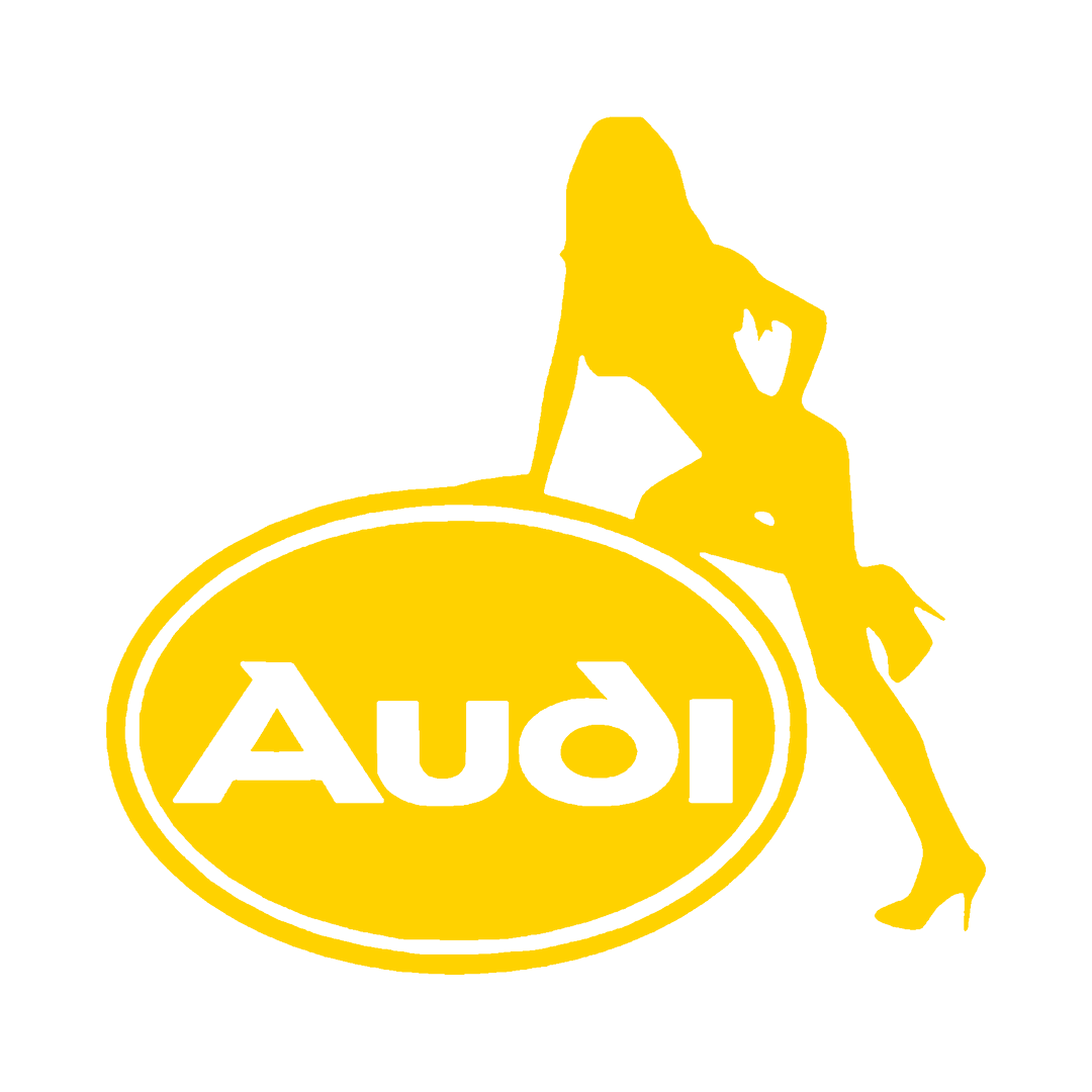 Sticker - AUDI GIRL 2