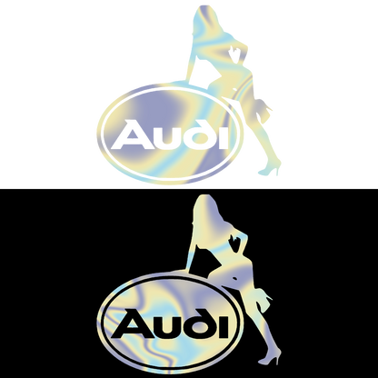 Sticker - AUDI GIRL 2