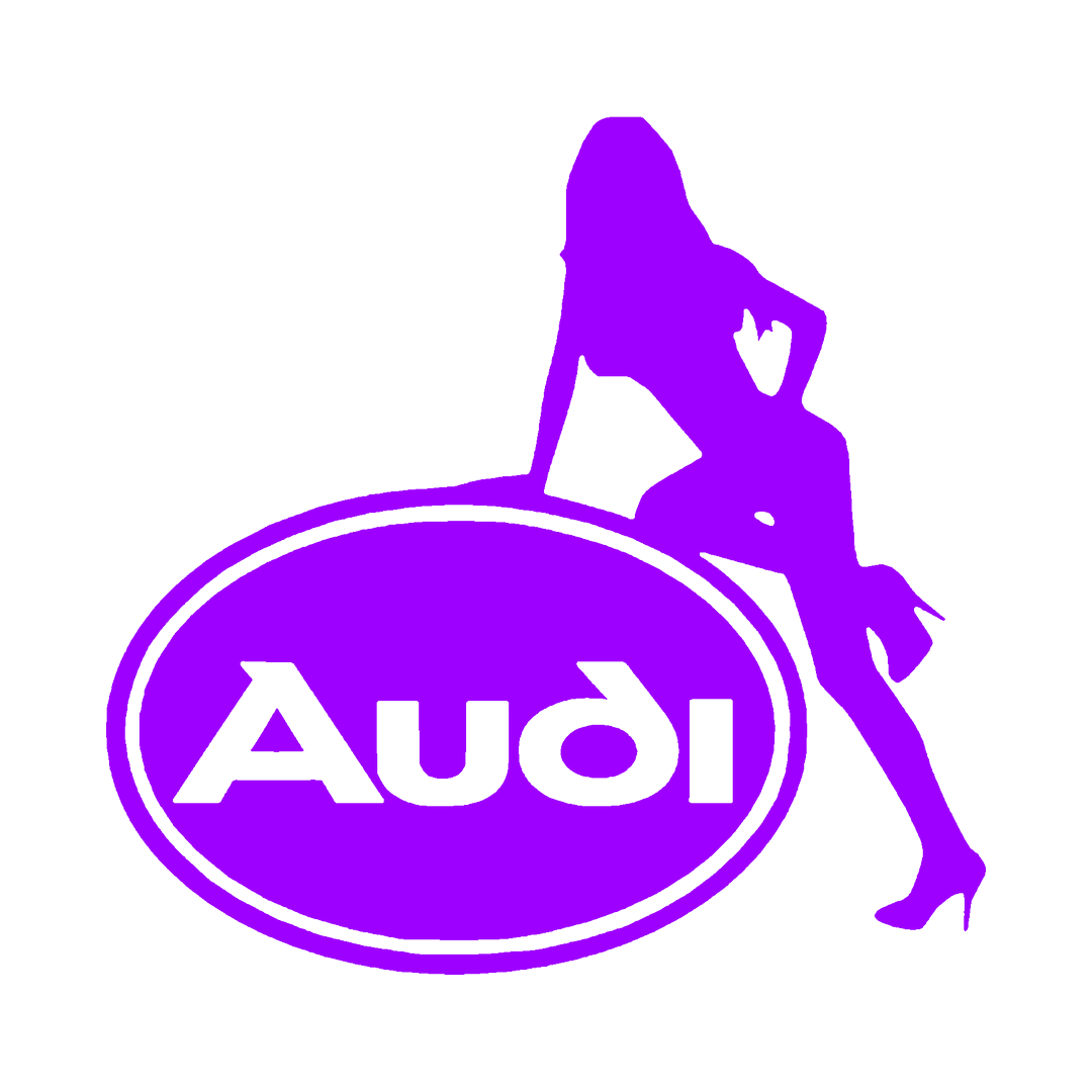 Sticker - AUDI GIRL 2