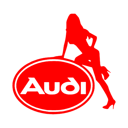 Sticker - AUDI GIRL 2