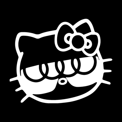 Sticker - AUDI HELLO KITTY