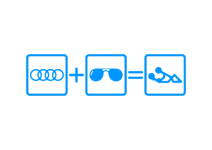 Sticker - AUDI + OCHELARI