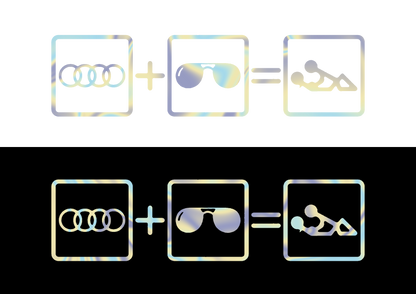 Sticker - AUDI + OCHELARI