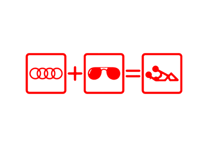 Sticker - AUDI + OCHELARI