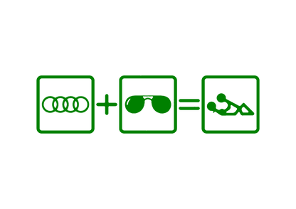 Sticker - AUDI + OCHELARI