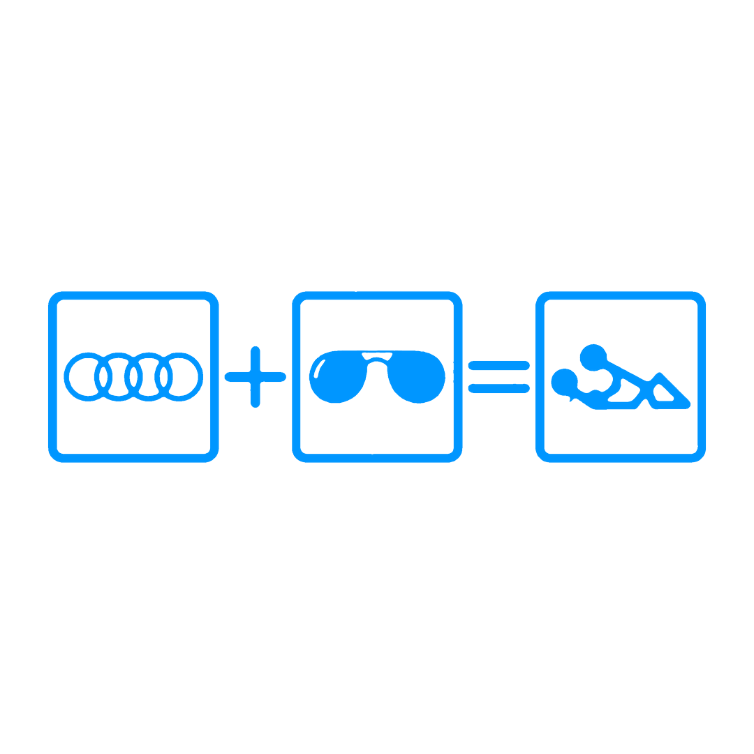Sticker - AUDI + OCHELARI