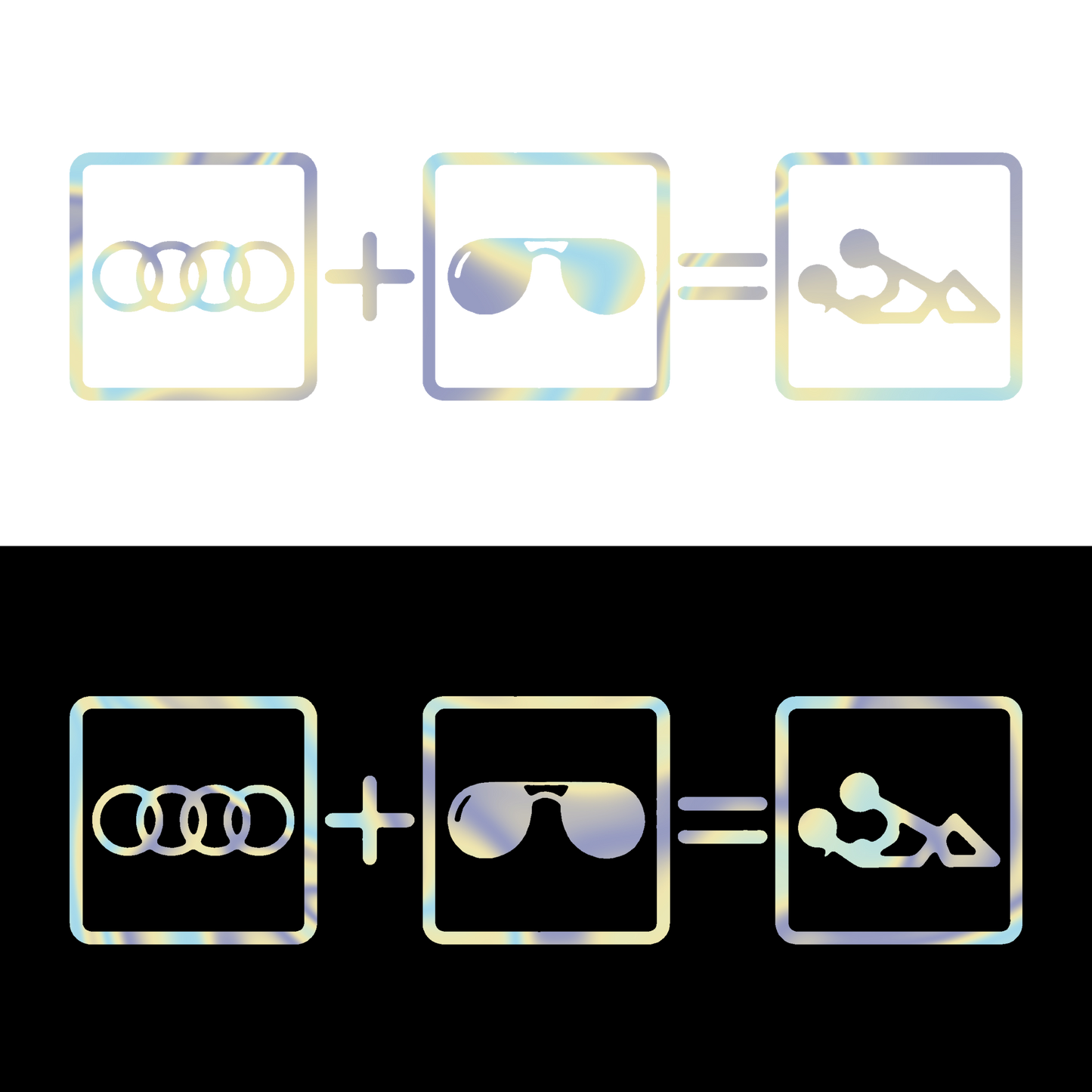 Sticker - AUDI + OCHELARI