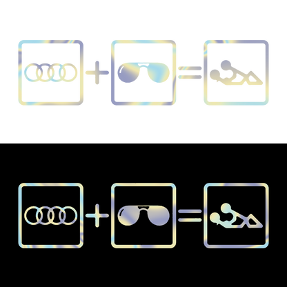 Sticker - AUDI + OCHELARI