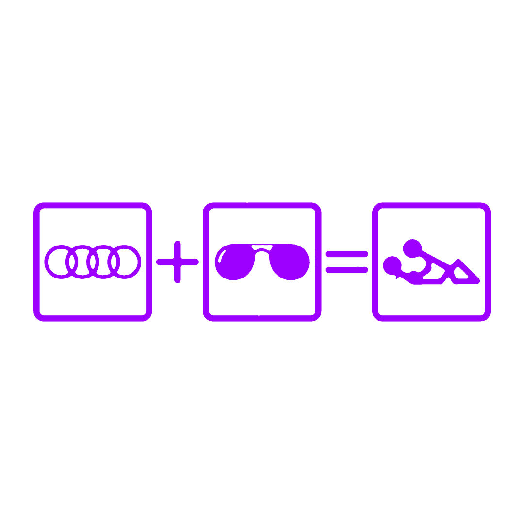 Sticker - AUDI + OCHELARI