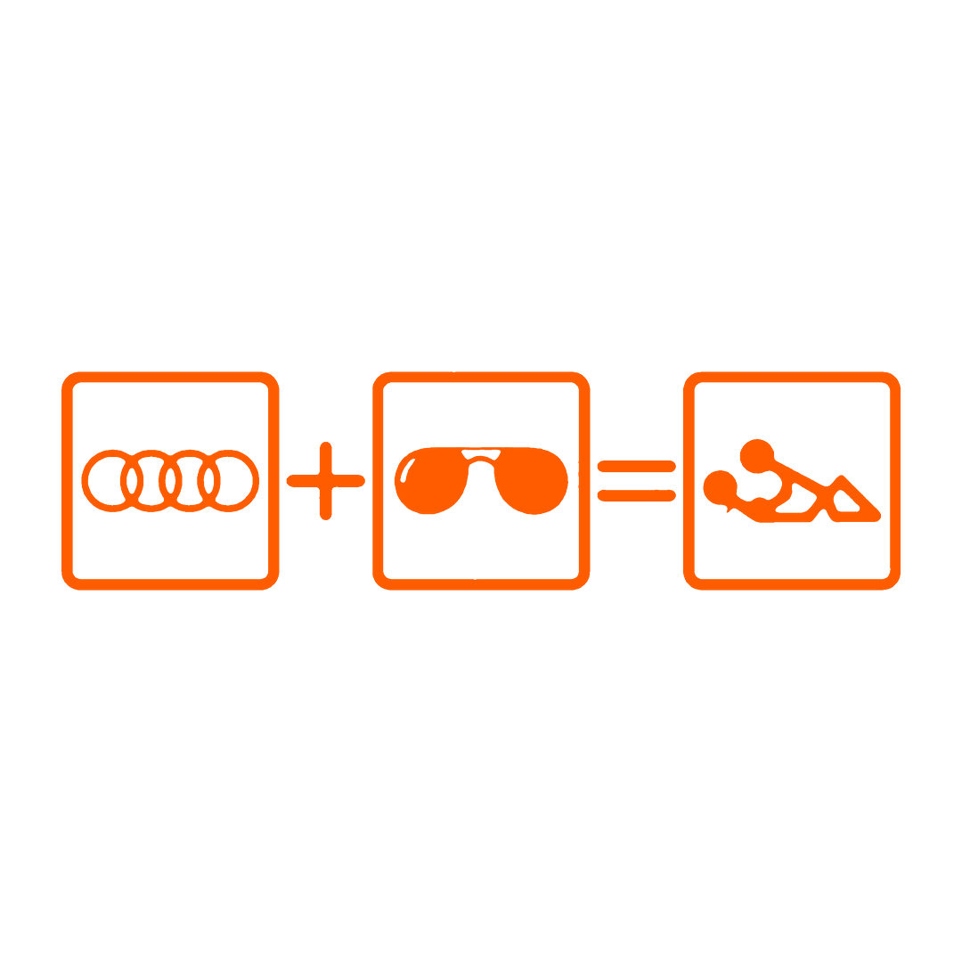 Sticker - AUDI + OCHELARI