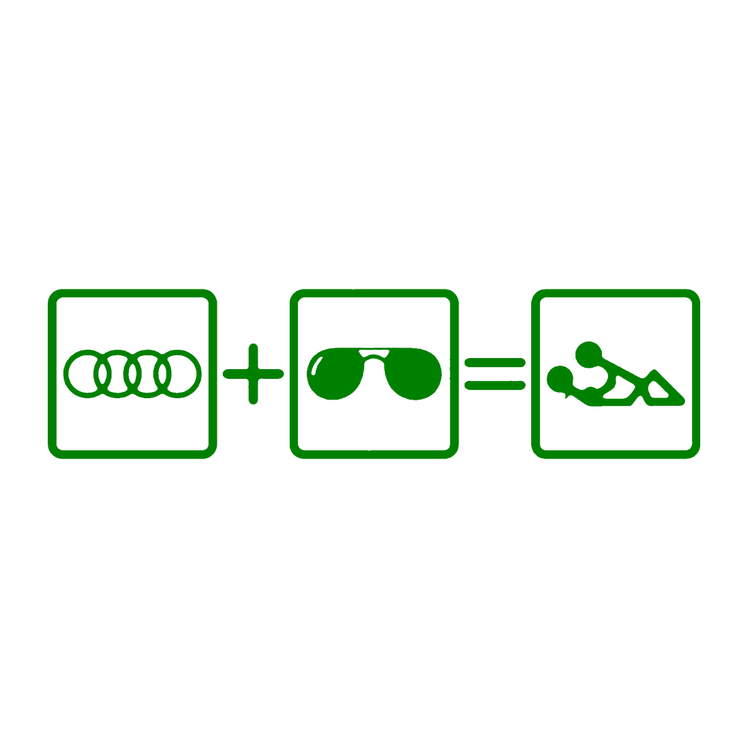 Sticker - AUDI + OCHELARI
