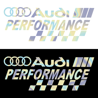 Sticker - AUDI PERFORMANCE